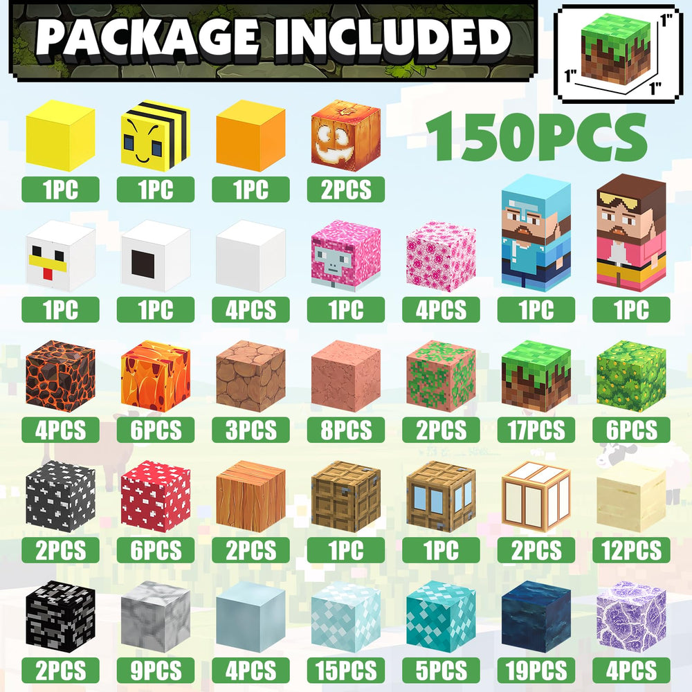 JIMI 1-inch magnetic cubes in bright colors for hands-on learning and spatial awareness.