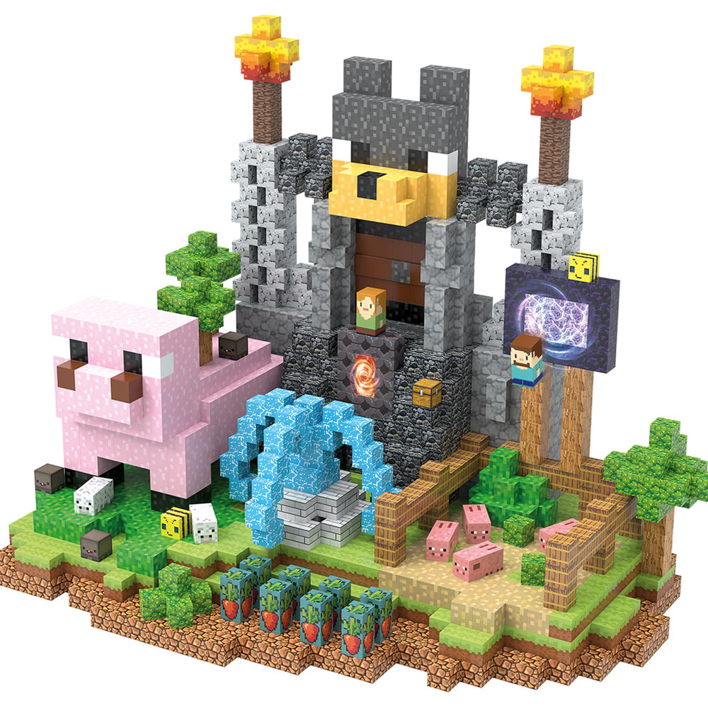 JIMI magnetic blocks 1inch cubes enable open-ended play and STEM exploration.