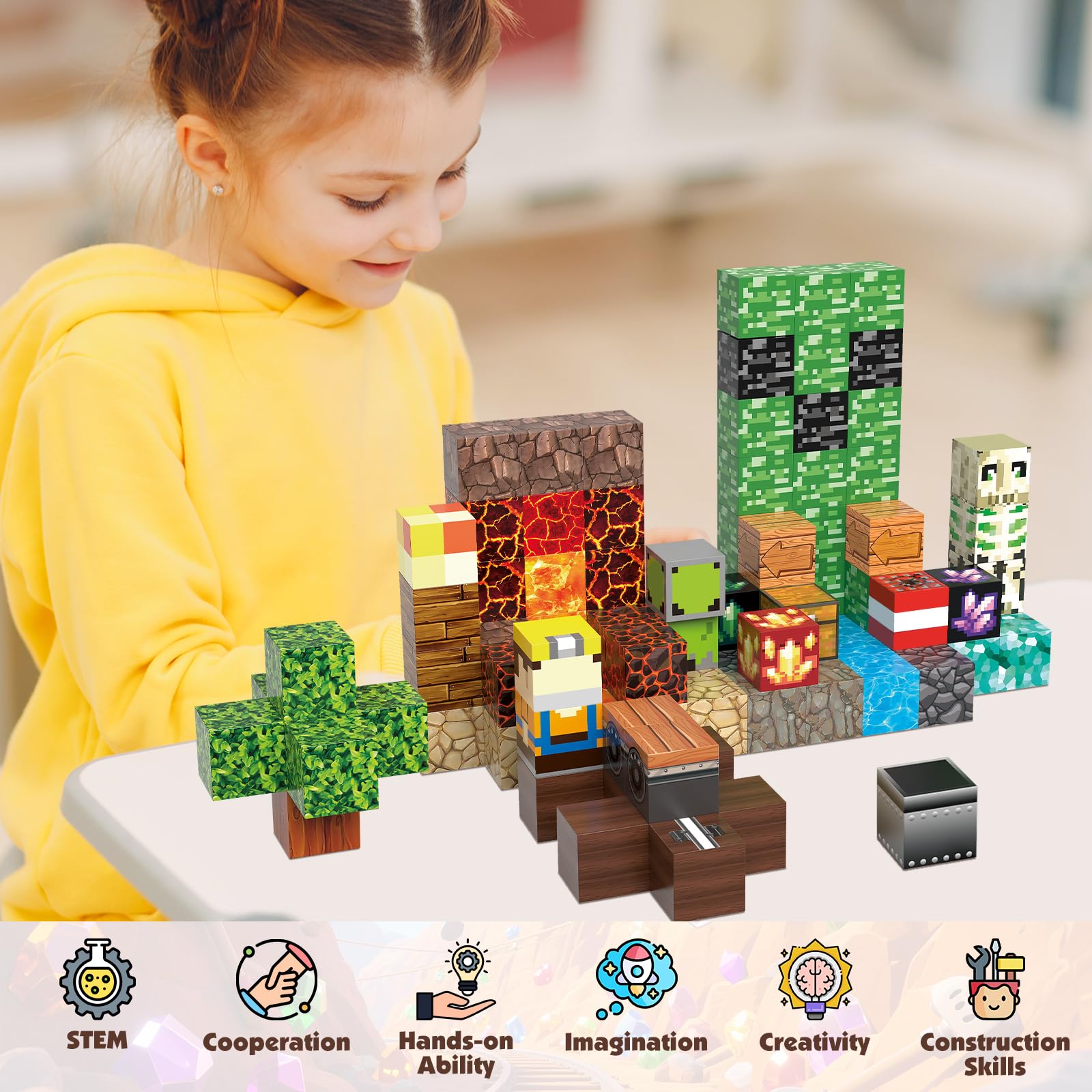 JIMI colorful blocks boost color recognition and sensory exploration