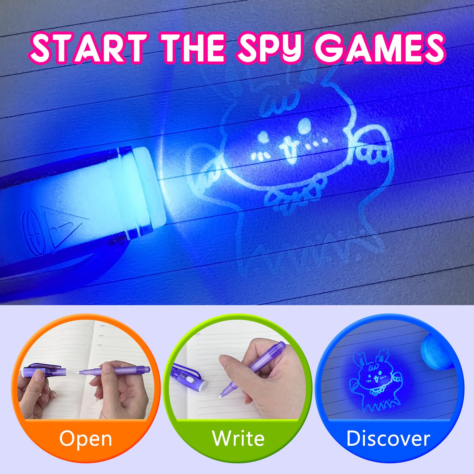 JIMMIDDA party favors pens spark imagination in group games.