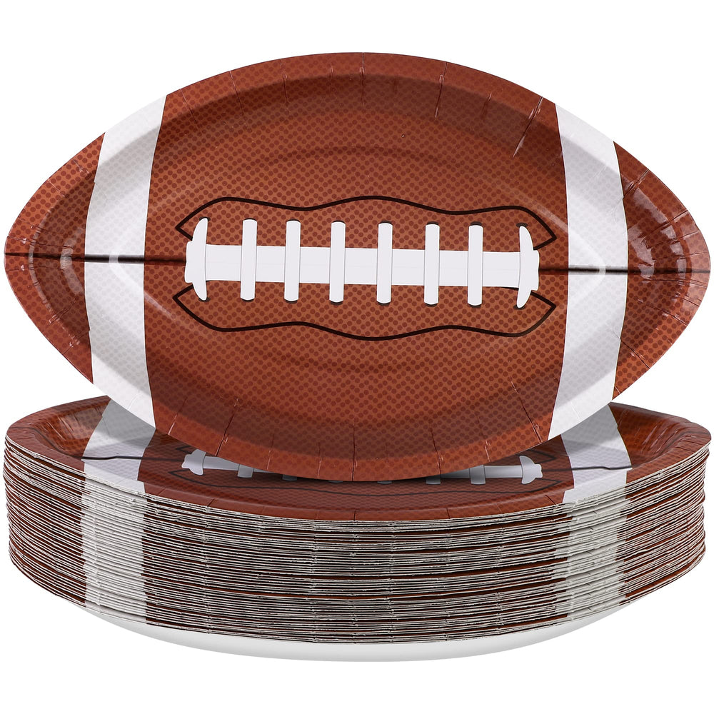 JimysCo ADXCO football plates assembly for game-day cleanup.