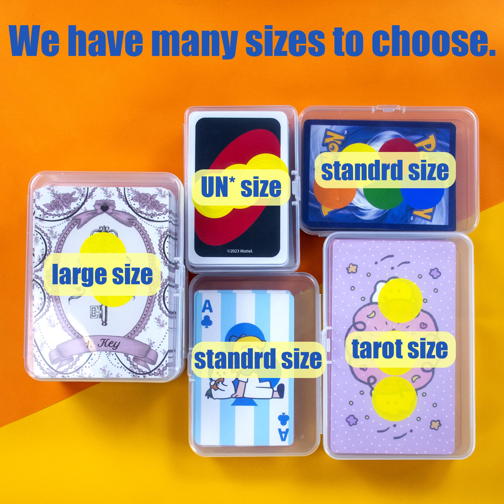 JINUPHION storage idea for cards and accessories in a compact box