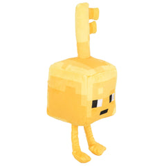 JINX Minecraft Dungeons Happy Explorer Gold Key Golem plush for cuddling and display