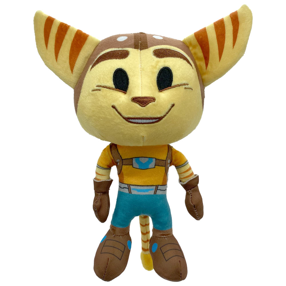 JINX Ratchet plush front view with soft, cuddly design for playtime
