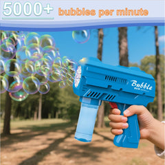 JinXinYao bubble gun easy setup for kids and adults