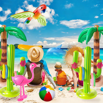JipeXter inflatable banana creates a whimsical tropical prop