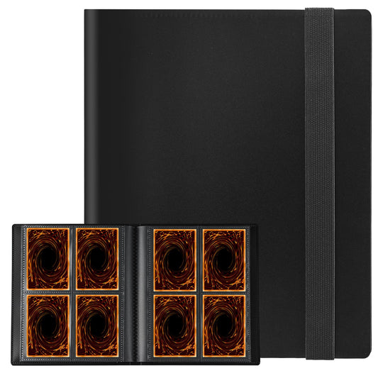 JIQEZNL Card Binder front cover provides durable protection for your collection.