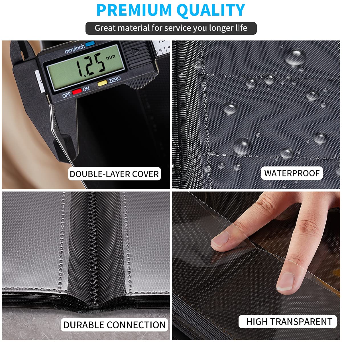JIQEZNL card binder side-loading pocket keeps cards secure and accessible