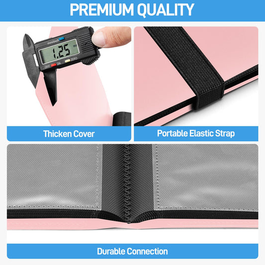 JIQEZNL premium material pages are acid-free and PVC-free for safe storage