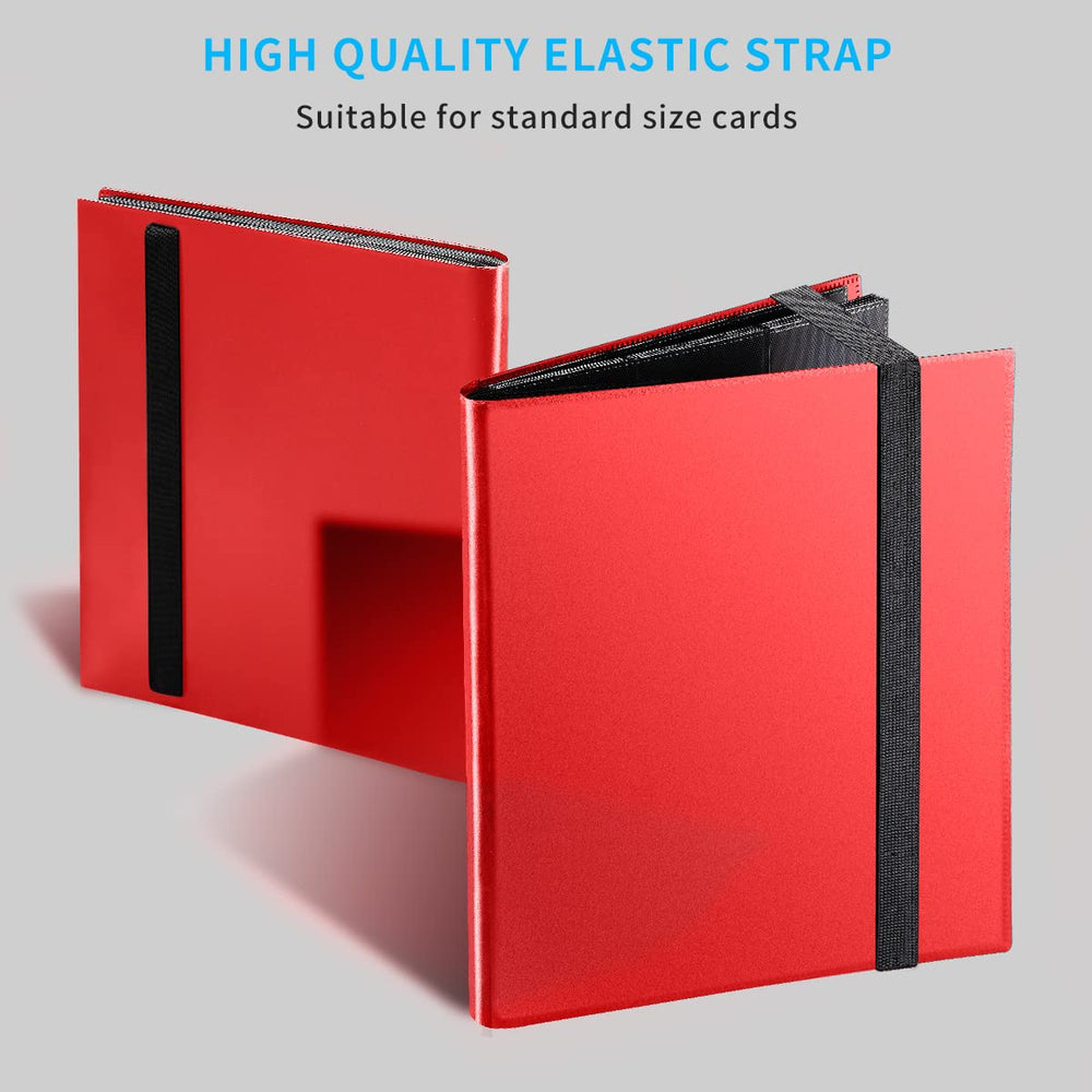 JIQEZNL binder back cover provides durable support for your card collection.