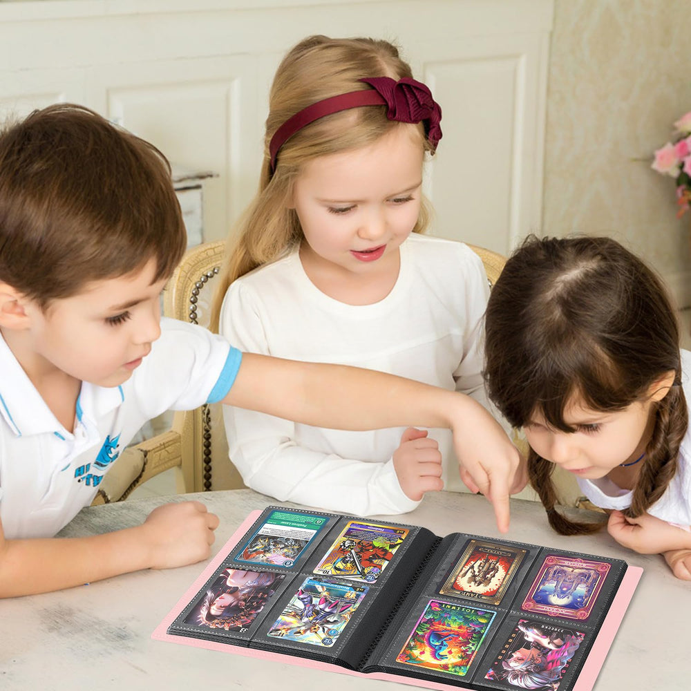 JIQEZNL waterproof clear pages protect cards during storage