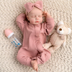 Jirachi reborn doll with peaceful sleeping face ideal for bedtime storytelling