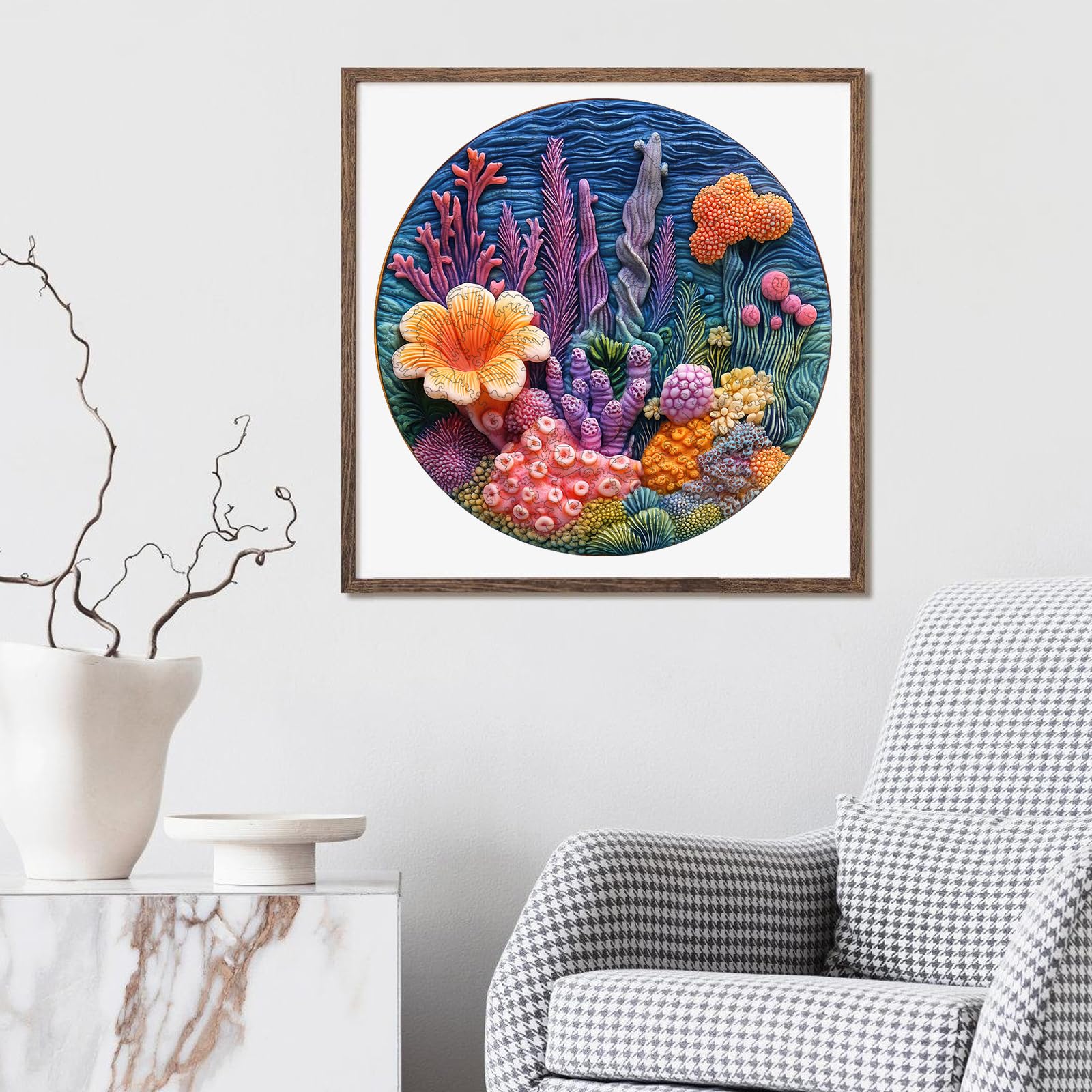 Jiroinlly seaweeds puzzle set packaged beautifully for thoughtful gifts