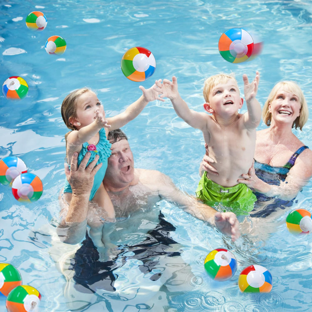 Jishi inflatable pool toy 8-in easy to inflate for quick fun.