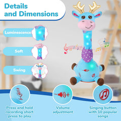 JISON21 soft plush fabric with durable stitching safe for daily play