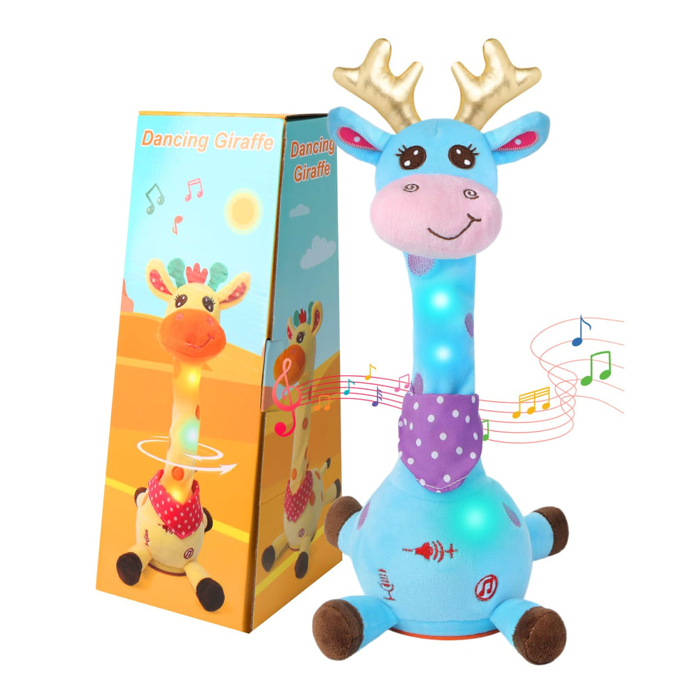 JISON21 dancing talking giraffe toy with lively movement for engaging early interaction
