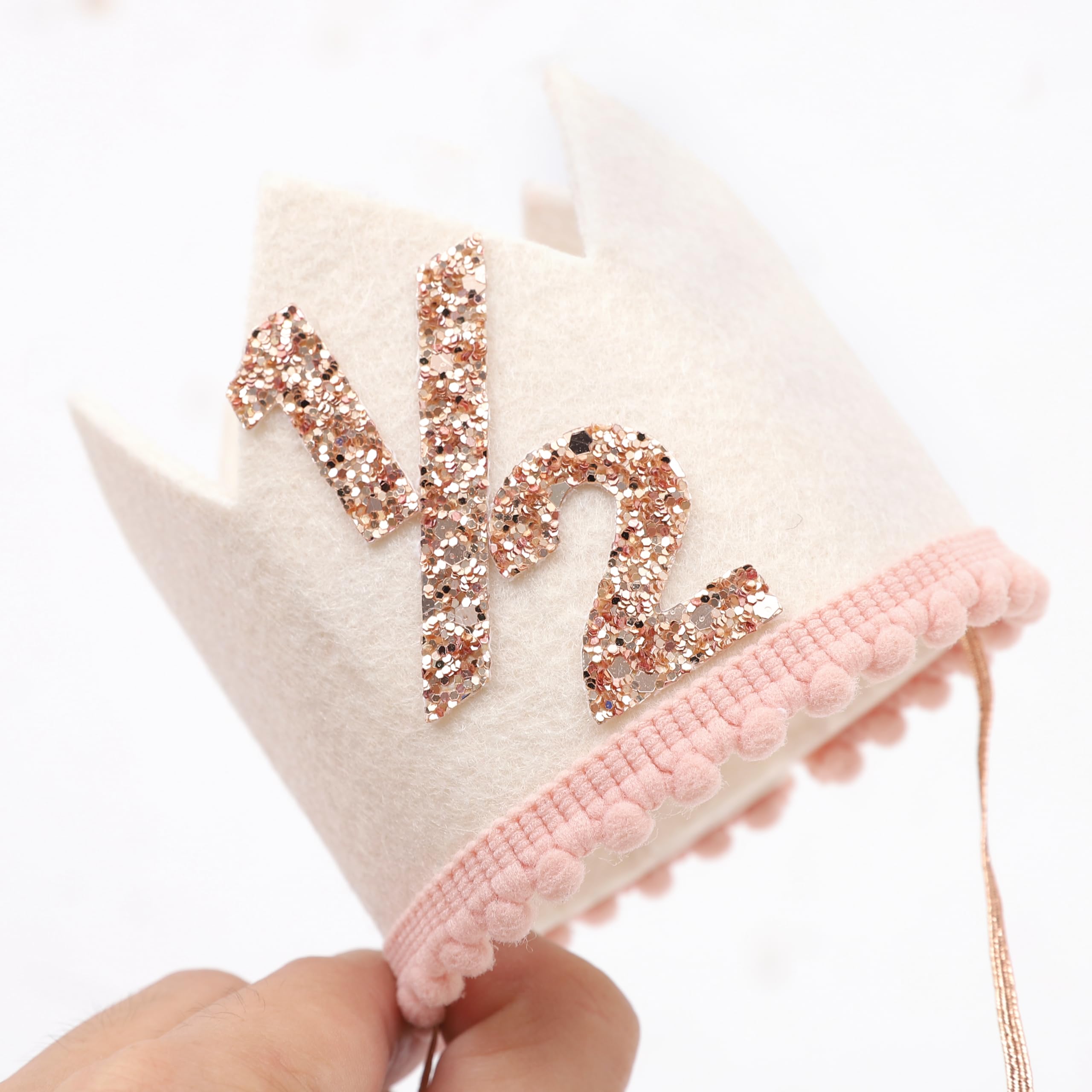 Jissoo ready-to-use crown for cake smash sessions and party décor