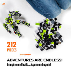 JITTERYGIT buildable hero toy in action sparks imaginative storytelling