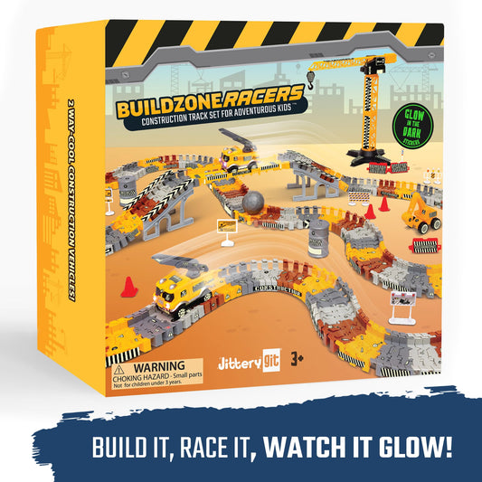 JITTERYGIT crane toy and drawbridge ready for construction play