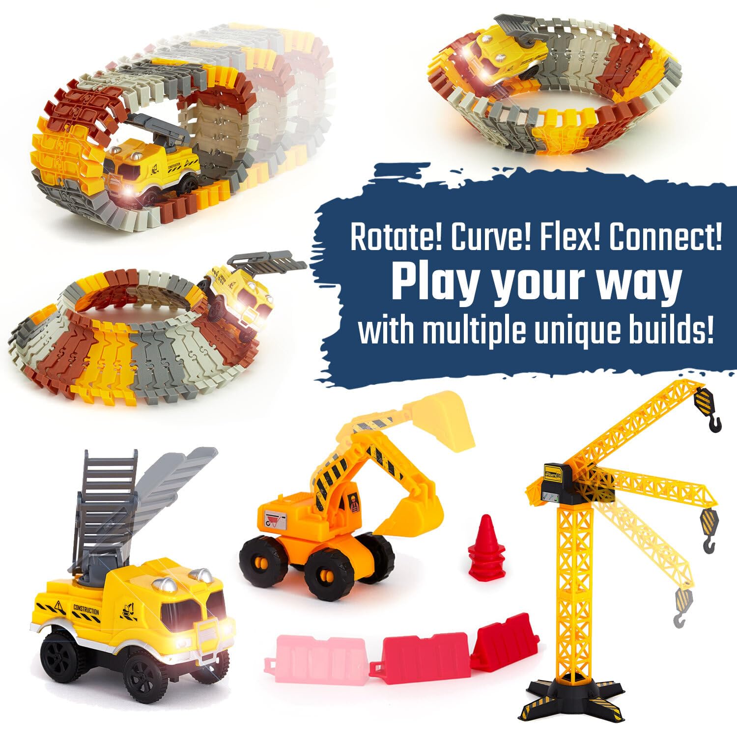 JITTERYGIT flexi tracks allow creative track layouts