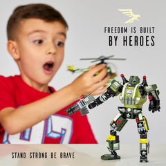 JITTERYGIT helicopter chopper supports action stories and pretend missions.