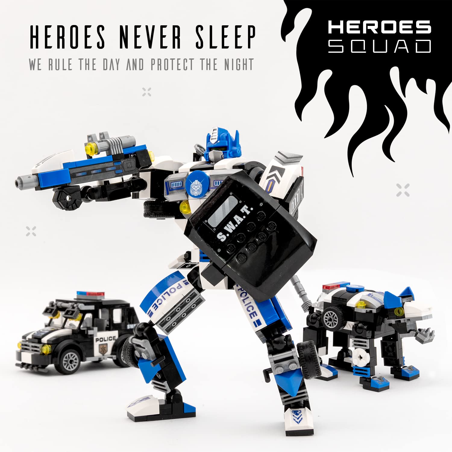 JITTERYGIT Mash-up Figures invite mixing forms for expansive play universes.