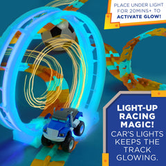 JITTERYGIT TurboTwist Racer wheels deliver strong traction on indoor floors.
