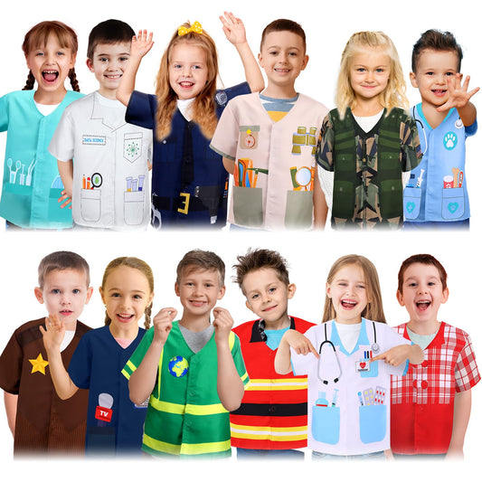 Jiuguva firefighter costume for kids sparks creative role play and storytelling.