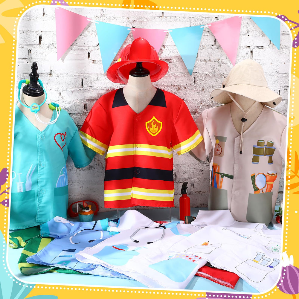 Jiuguva nurse costume supports caring play and teamwork in pretend clinic.