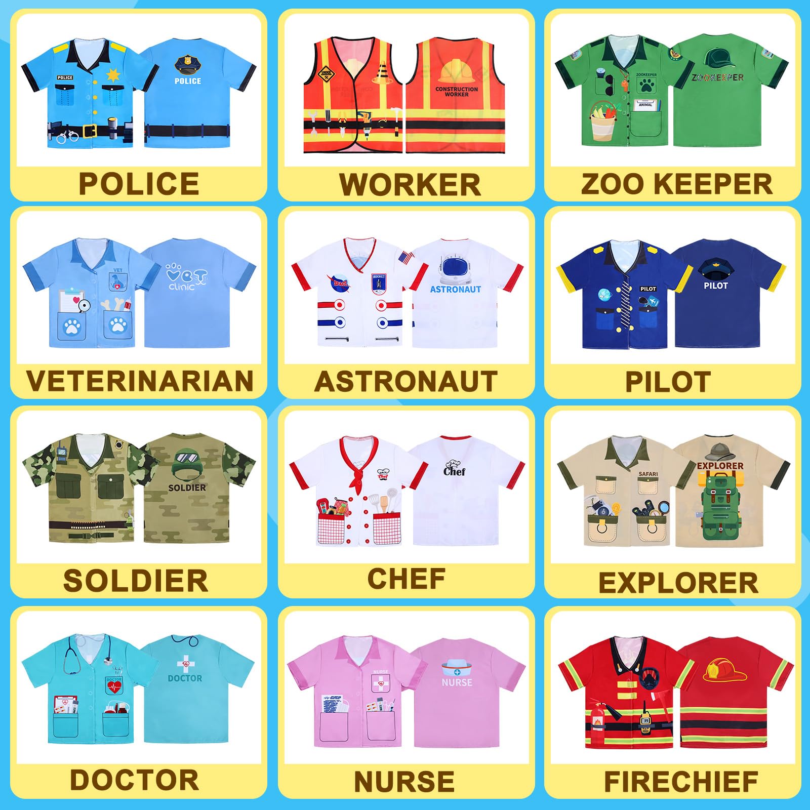 Jiuguva astronaut suit promotes exploration and curiosity during pretend play.
