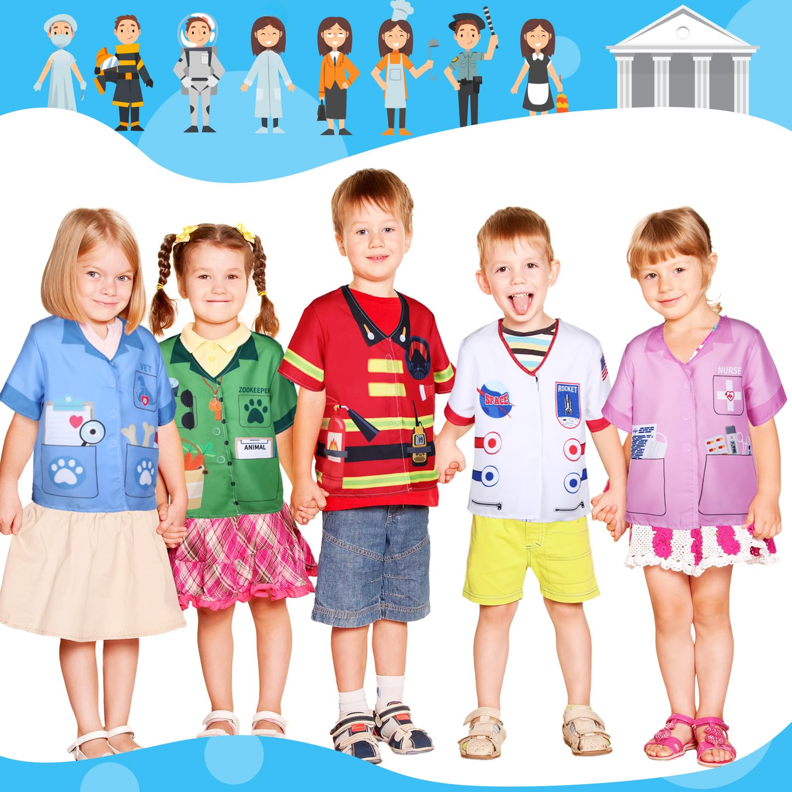Jiuguva pilot clothing set sparks imagination and role play adventures.
