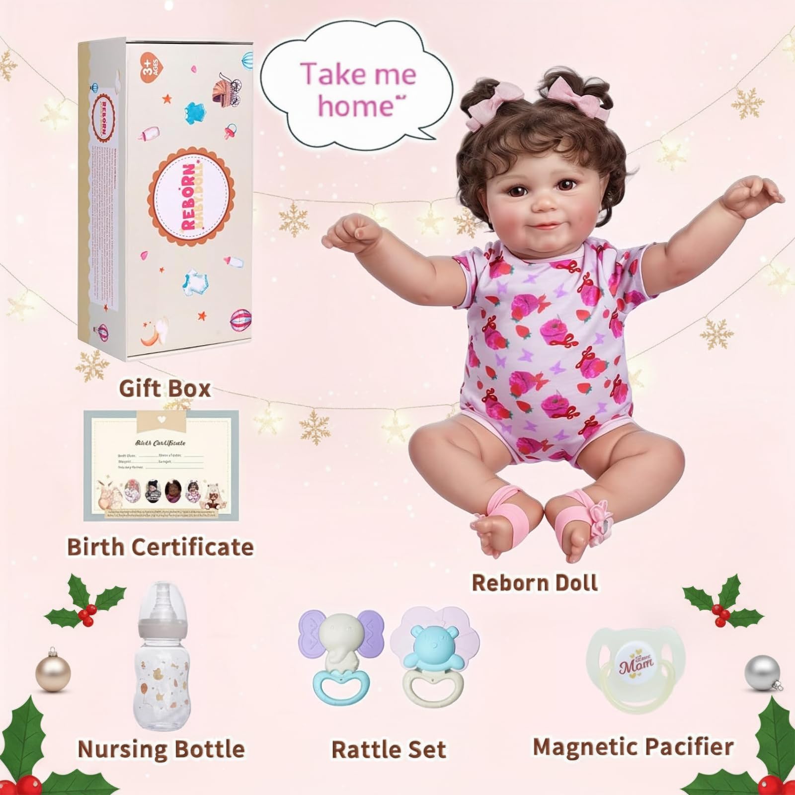 JIZHI lifelike doll with cloth body enables natural movement and posing.