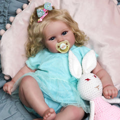 JIZHI lifelike reborn doll with skin detail for realistic pretend play.