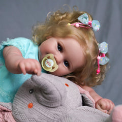 JIZHI reborn doll with poseable limbs for versatile play poses.
