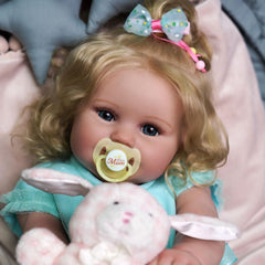 JIZHI lifelike features with rosy cheeks and veins for newborn realism.