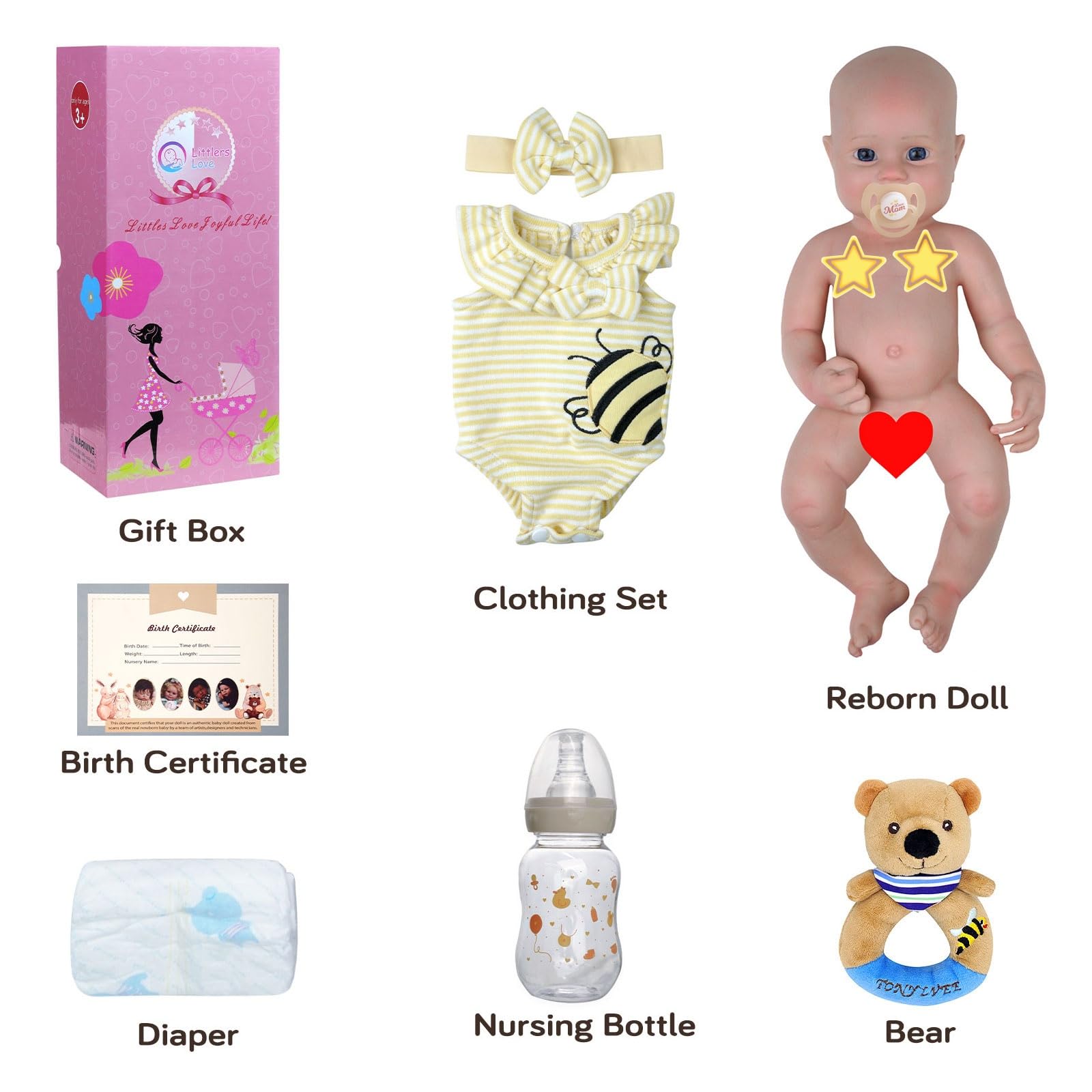 JIZHI complete accessory set supports gifting and imaginative storytelling.