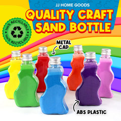 JJ CARE large funnels enabling quick filling of multiple bottles during group projects.
