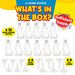 JJ CARE small funnels for precise sand pouring and mess-free creativity.