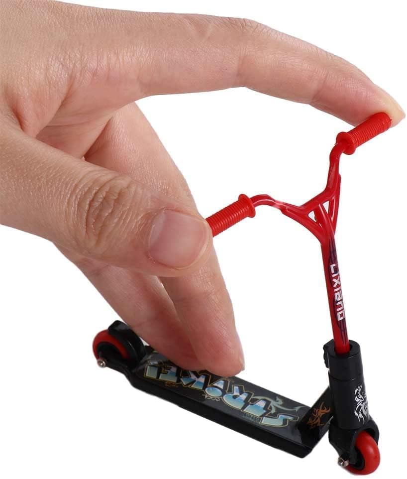 JJLFresheners finger-scooter mini tricks in action highlighting portable fun
