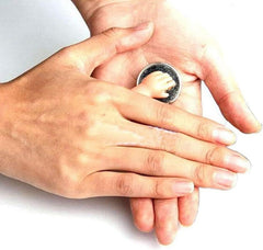 JJLFresheners Little Hand Coin Disappeared Trick Tool in hand for close-up performances