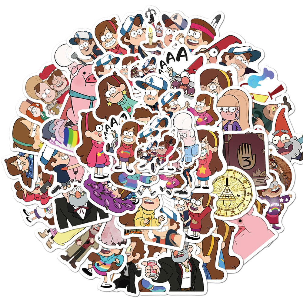 jjlin Gravity Falls stickers—carefully chosen designs with vivid prints.