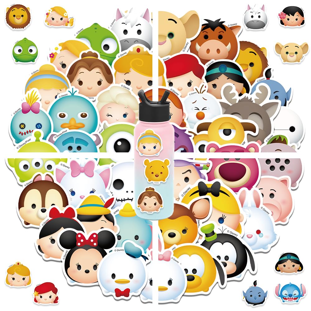 jjlin mixed cartoon stickers on a laptop to personalize your device with color and fun