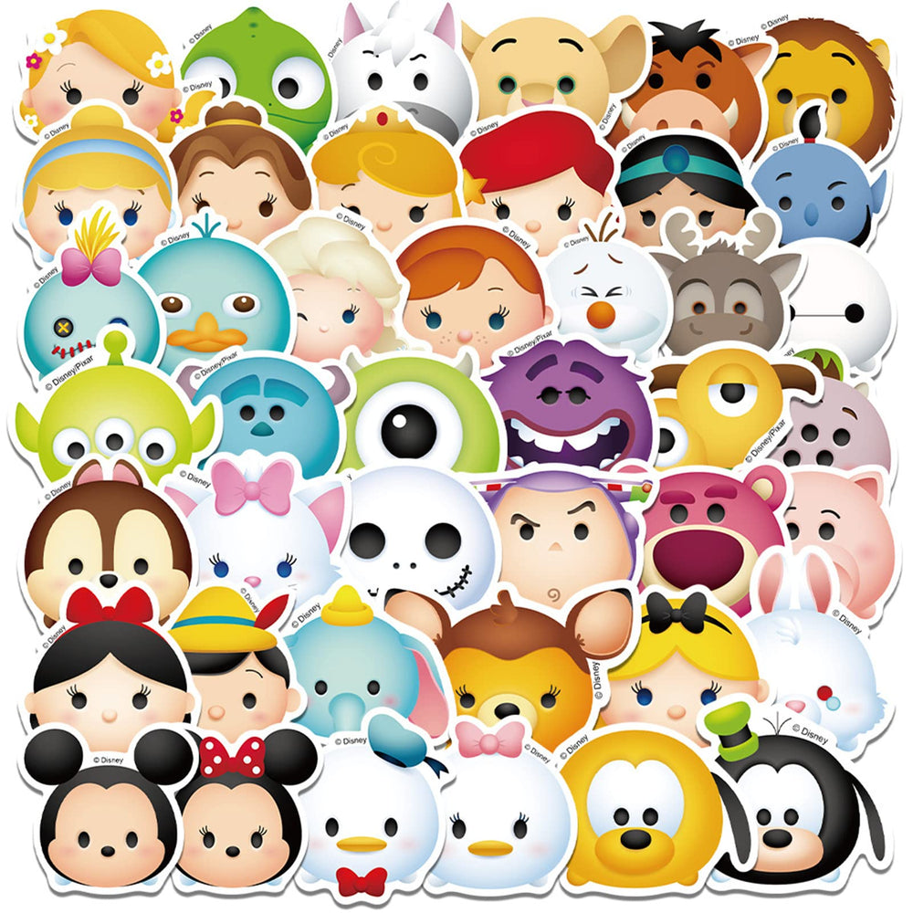 jjlin mixed cartoon stickers on luggage make bags easy to spot and express personality