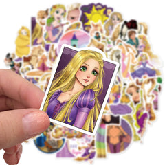 jjlin Tangled stickers on a laptop add personal style with durable adhesion.