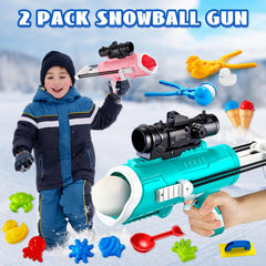 JJRAP round snowball maker produces smooth spheres for fun battles