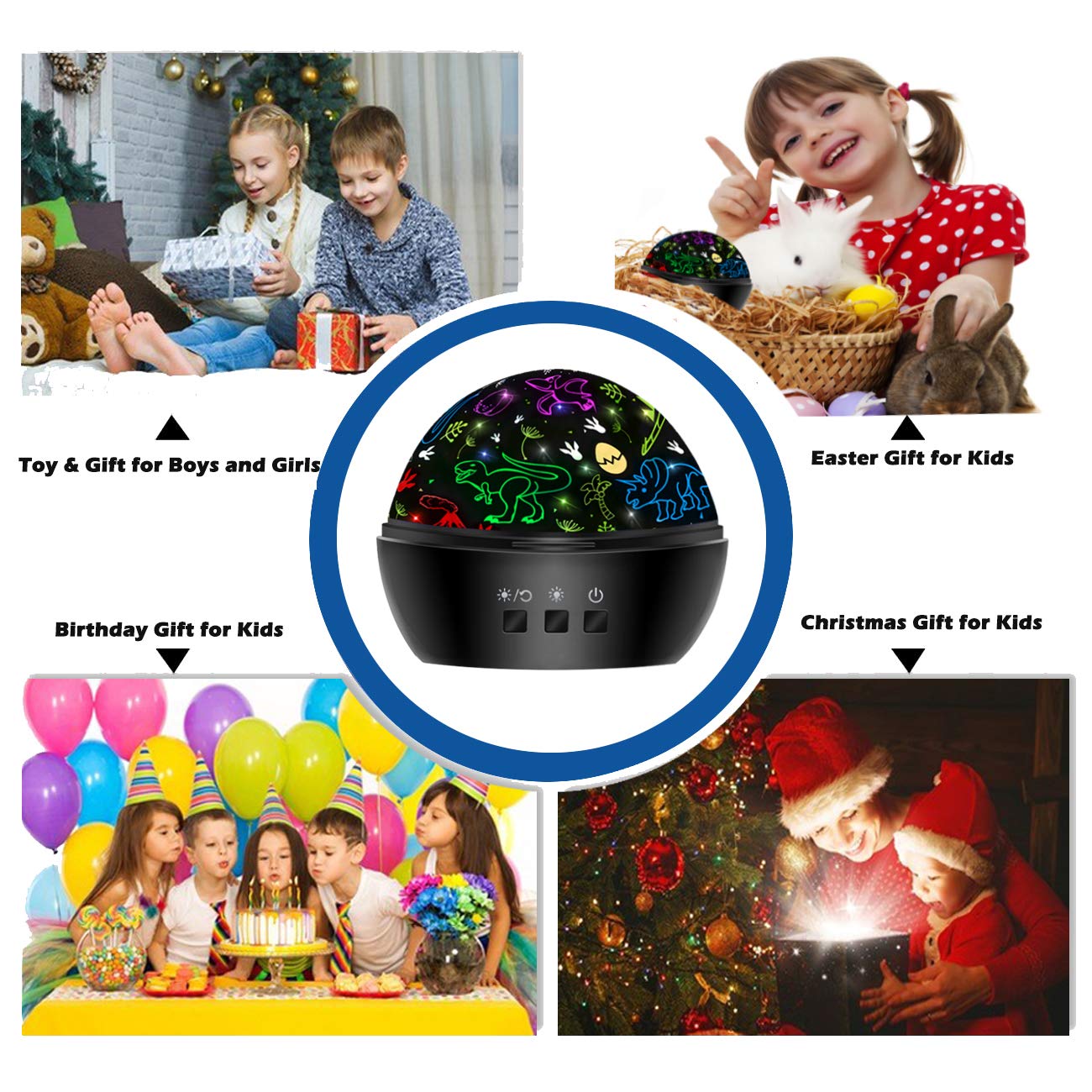 JKGIFTS Safe, non-toxic materials ensure gentle illumination for children’s rooms