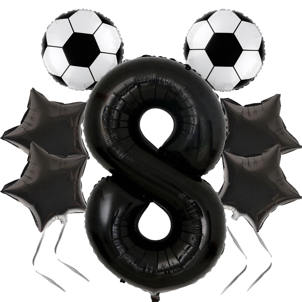 JKGOO 40-inch black number 0 balloon adds bold milestone flair