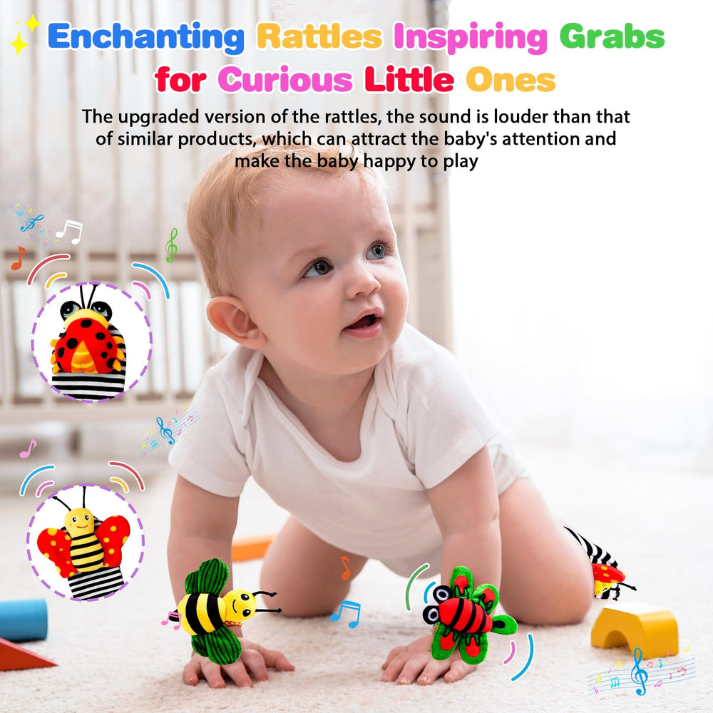 JKHEPL rattle socks wings detail enhances visual tracking and curiosity.