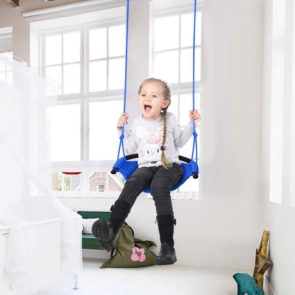 JKsmart swing seat portable and easy to store, ideal for playdates