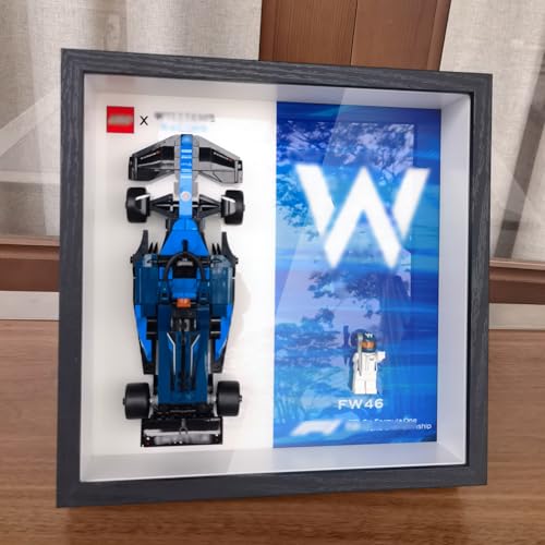 JKZUZU display frame with blocks highlights easy assembly and portable setup.